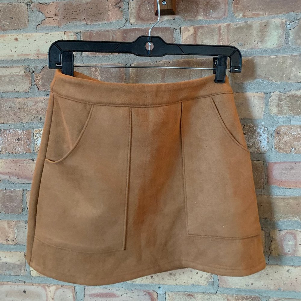 Wild Honey Suede Skirt